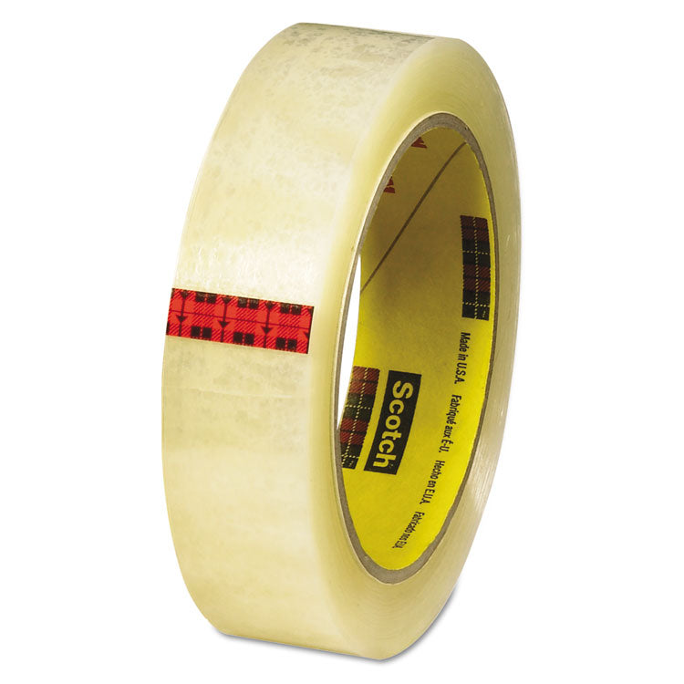 Scotch® Light-Duty Packaging Tape - High Clarity, 3" Core, 1" x 72 yds, Transparent (MMM600172IND)