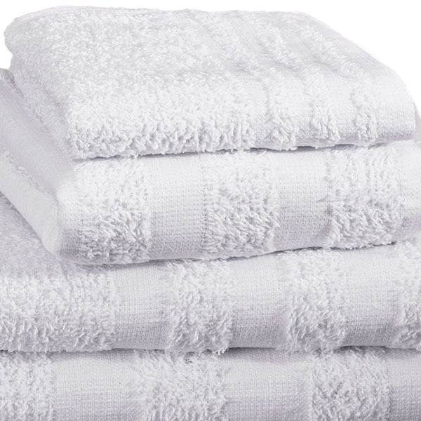 Merit™ Trio Washcloth 12 X 12 Inch White Reusable (848123_DZ) 12/DZ