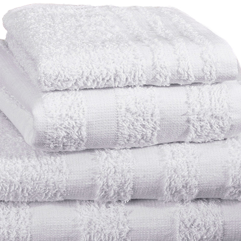 Merit™ Trio Washcloth 12 X 12 Inch White Reusable (848123_DZ) 12/DZ