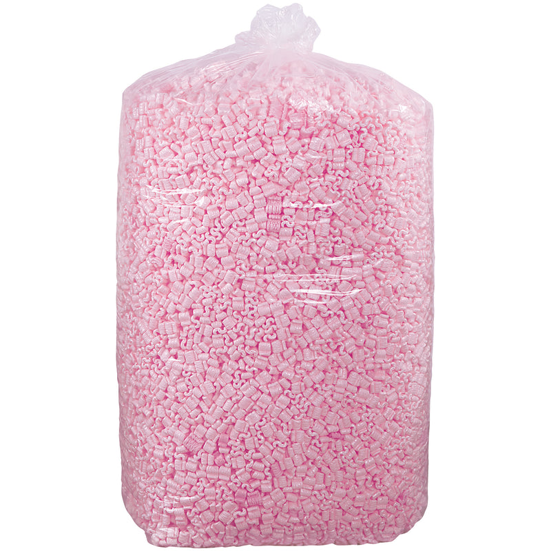 20 Cubic Feet Pink Anti-Static Loose Fill, Each Each