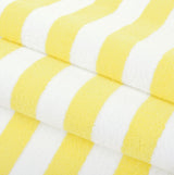 Hospeco® California Cabana Beach Towels 30x70 Yellow, 24/Case (HOSCABANA-YL-CS) Case of 24