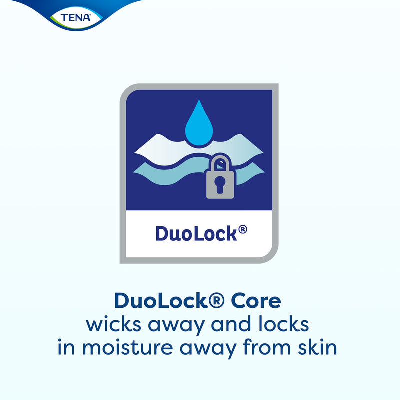 TENA Dry Comfort™ Unisex Adult Incontinence Brief Medium Disposable Moderate Absorbency (1245724_CS) 80/CS