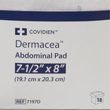 Dermacea™ Abdominal Pad 7-1/2 X 8 Inch Sterile 1 per Pack (566396_EA) 1/EA