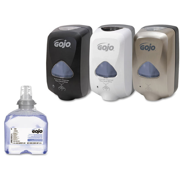 GOJO® TFX Luxury Foam Hand Wash, Fresh Scent, 1,200 mL Refill, 2/Carton (GOJ536102)