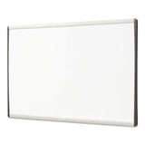 Quartet® ARC Frame Cubicle Dry Erase Board, 24 x 14, White Surface, Silver Aluminum Frame (QRTARC2414)