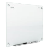 Quartet® Infinity Glass Marker Board, 24 x 18, White Surface (QRTG2418W) Each