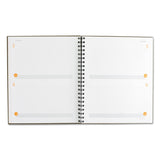 AT-A-GLANCE® Plan. Write. Remember. Planning Notebook Two Days Per Page , 11 x 8.38, Gray Cover, Undated (AAG80620430)