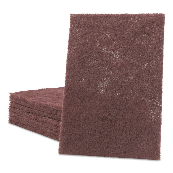 Scotch-Brite™ PROFESSIONAL General Purpose Hand Pad, 6 x 9, Maroon, 20/Box, 3 Boxes/Carton (MMM04029) Case of 20