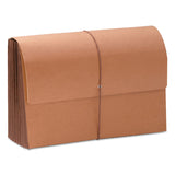 Smead™ TUFF Expanding Wallets, 7" Expansion, 1 Section, Elastic Cord Closure, Legal Size, Redrope (SMD71167)