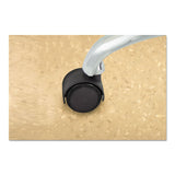 Master Caster® Deluxe Duet Casters, Grip Ring Type B and Type K Stems, 2" Soft Polyurethane Wheel, Matte Black, 5/Set (MAS23624) Set of 5
