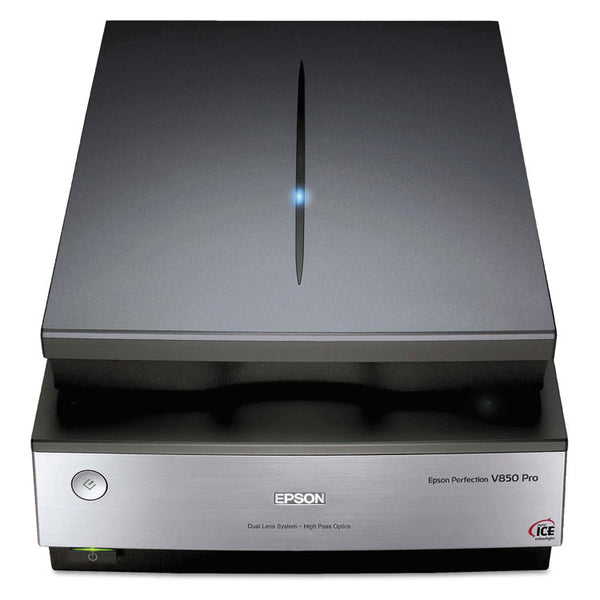 Epson® Perfection V850 Pro Scanner, Scans Up to 8.5" x 11.7", 6400 dpi Optical Resolution (EPSB11B224201)