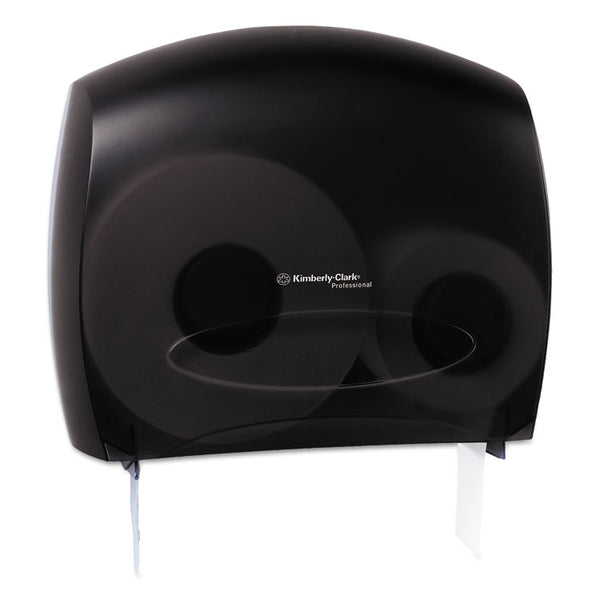 Kimberly-Clark Professional* JRT Jr. Escort Jumbo Bathroom Tissue Dispenser, 13.33 x 5.75 x 16, Smoke (KCC09507)