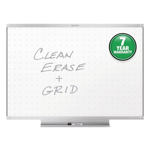 Quartet® Prestige 2 Total Erase Whiteboard, 72 x 48, White Surface, Silver Aluminum/Plastic Frame (QRTTE547AP2)