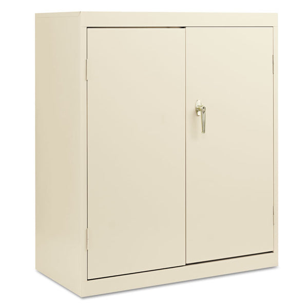 Alera® Economy Assembled Storage Cabinet, 36w x 18d x 42h, Putty (ALECME4218PY)