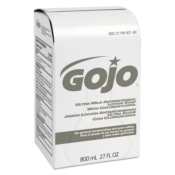 GOJO® Ultra Mild Lotion Soap w/Chloroxylenol Refill, Floral Balsam, 800 mL, 12/Carton (GOJ921212CT) Case of 12