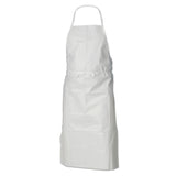 KleenGuard™ A40 Liquid/Particle Protection Apron, Film Laminate, 28 x 40, White, 100/Carton (KCC44481) Case of 100