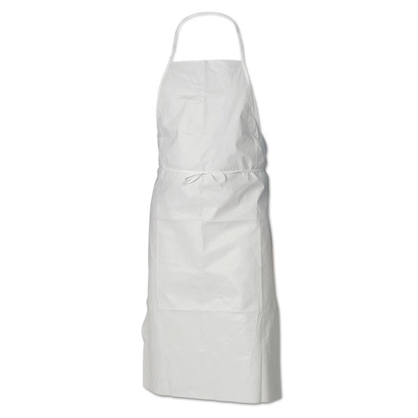 KleenGuard™ A40 Liquid/Particle Protection Apron, Film Laminate, 28 x 40, White, 100/Carton (KCC44481) Case of 100