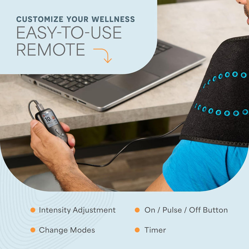 AllevaRed Pro Light Therapy Belt 6-7/8 X 49-3/5 Inch (1271033_EA) 1/EA