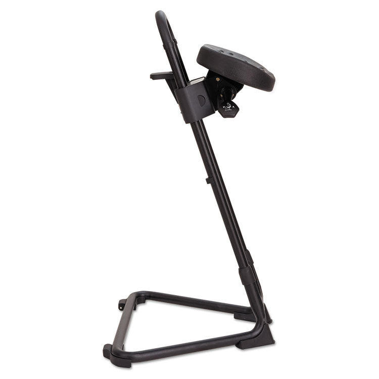 Alera® Alera SS Series Sit/Stand Adjustable Stool, Supports Up to 300 lb, Black (ALESS600)