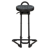 Alera® Alera SS Series Sit/Stand Adjustable Stool, Supports Up to 300 lb, Black (ALESS600)