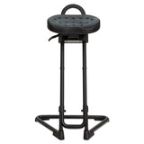 Alera® Alera SS Series Sit/Stand Adjustable Stool, Supports Up to 300 lb, Black (ALESS600) Each