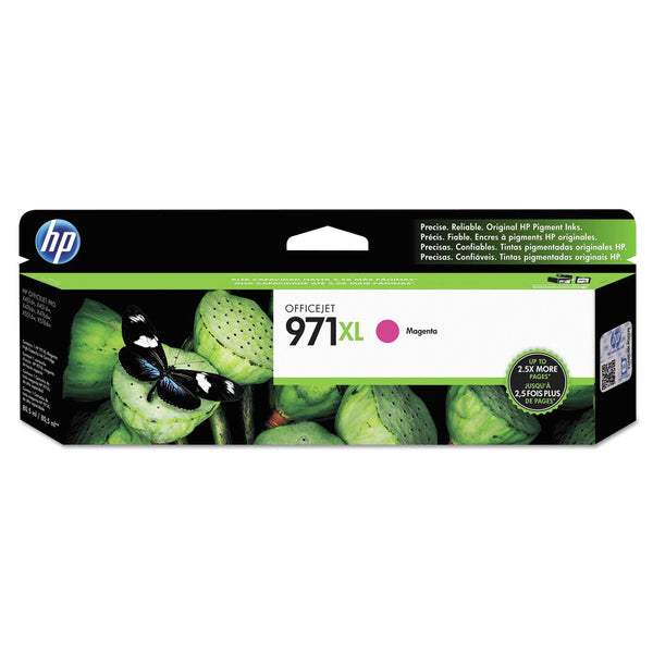 HP HP 971XL, (CN627AM) High-Yield Magenta Original Ink Cartridge (HEWCN627AM)