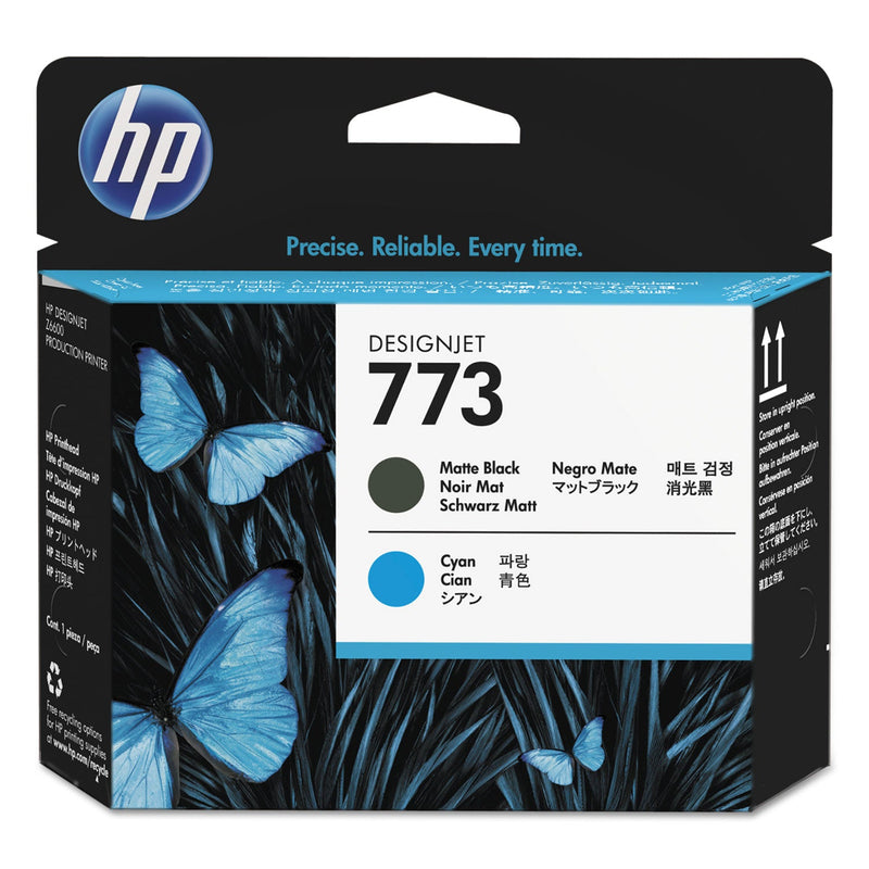 HP HP 773, (C1Q20A) Cyan/Matte Black Printhead (HEWC1Q20A)