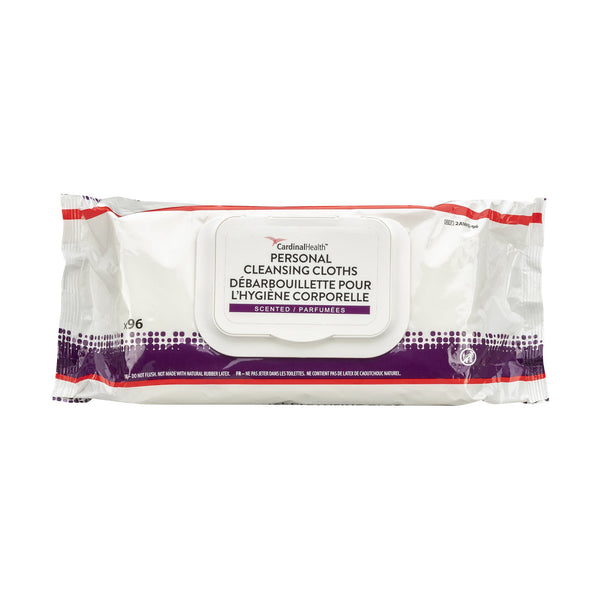 Cardinal Health™ Personal Cleansing Wipe Soft Pack Unscented 96 Count (1163972_CS) 576/CS