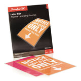 GBC® UltraClear Thermal Laminating Pouches, 3 mil, 9" x 11.5", Gloss Clear, 50/Box (GBC3745690) Box of 50