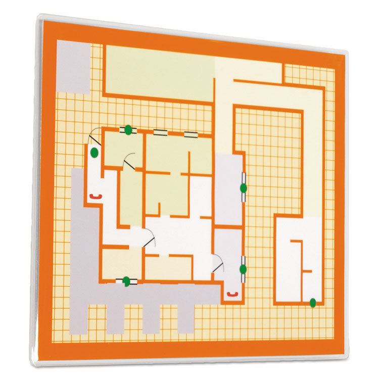 GBC® Peel-n-Stick Thermal Laminating Pouches, 3 mil, 9" x 11.5", Gloss Clear, 25/Pack (SWI3747191) Pack of 25