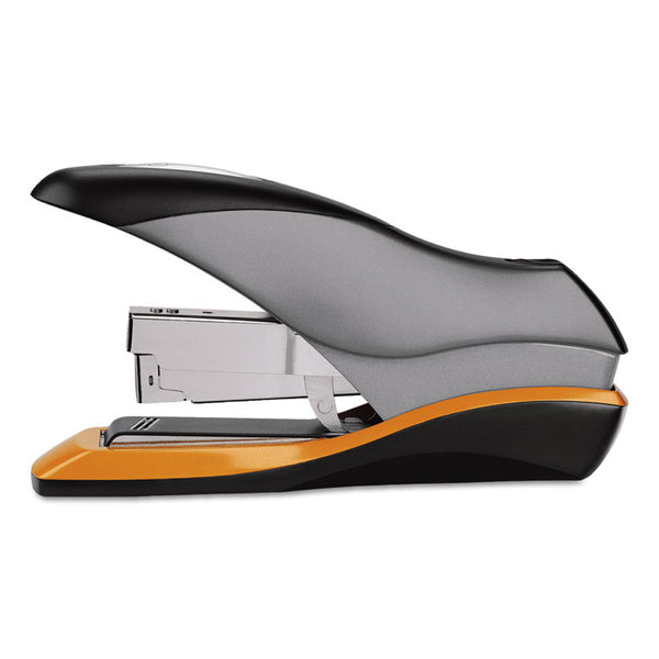 Swingline® Optima 70 Desktop Stapler, 70-Sheet Capacity, Silver/Black/Orange (SWI87875)