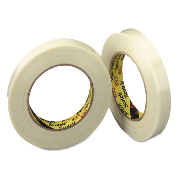 Scotch® General-Purpose Glass Filament Tape, 3" Core, 24 mm x 55 m, Clear (MMM8931)