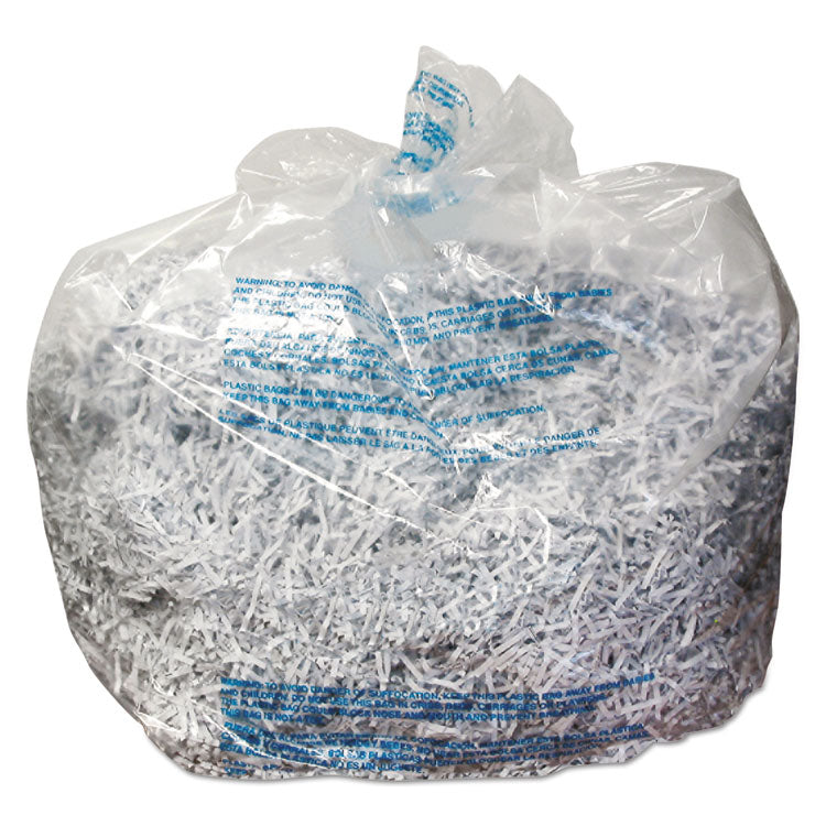 GBC® Plastic Shredder Bags, 13-19 gal Capacity, 25/Box (SWI1765010) Box of 25