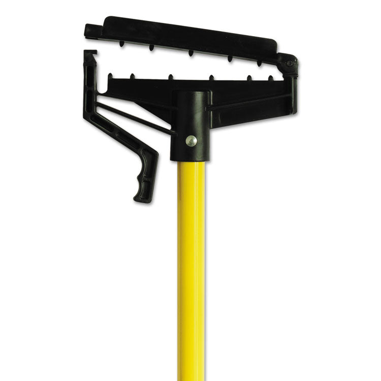 O-Cedar® Commercial Quick-Change Mop Handle, 60", Fiberglass, Yellow, 6/Carton (DVOCB965166) Case of 6