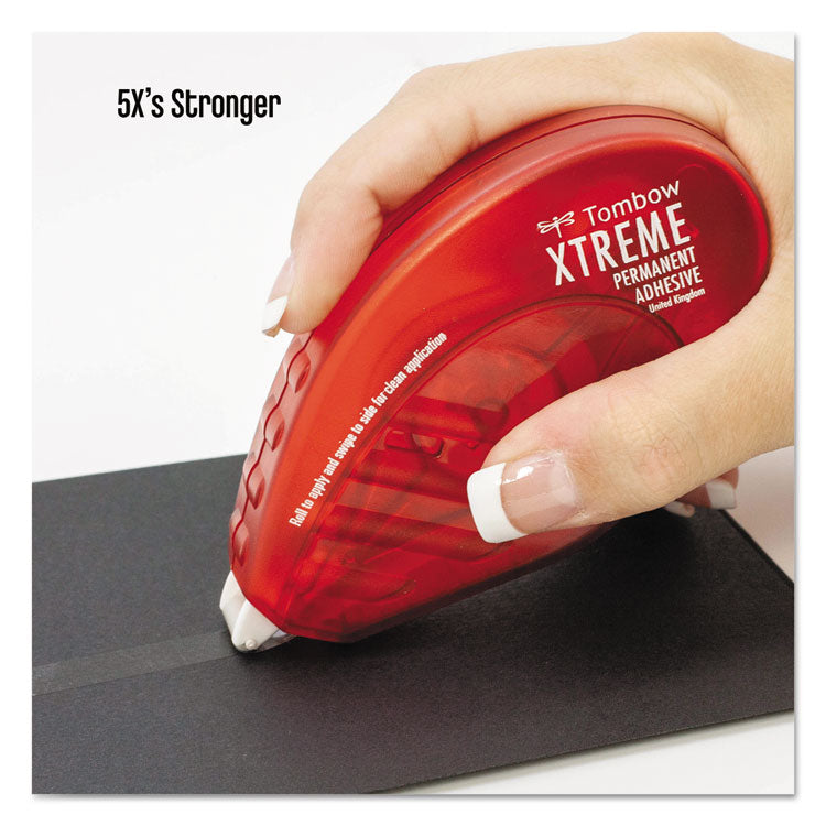 Tombow® High Performance Adhesive Refill, 0.33" x 39.33 ft, Dries Clear (TOM62128)