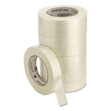 Universal® 190# Medium Grade Filament Tape, 3" Core, 24 mm x 54.8 m, Clear (UNV78001)