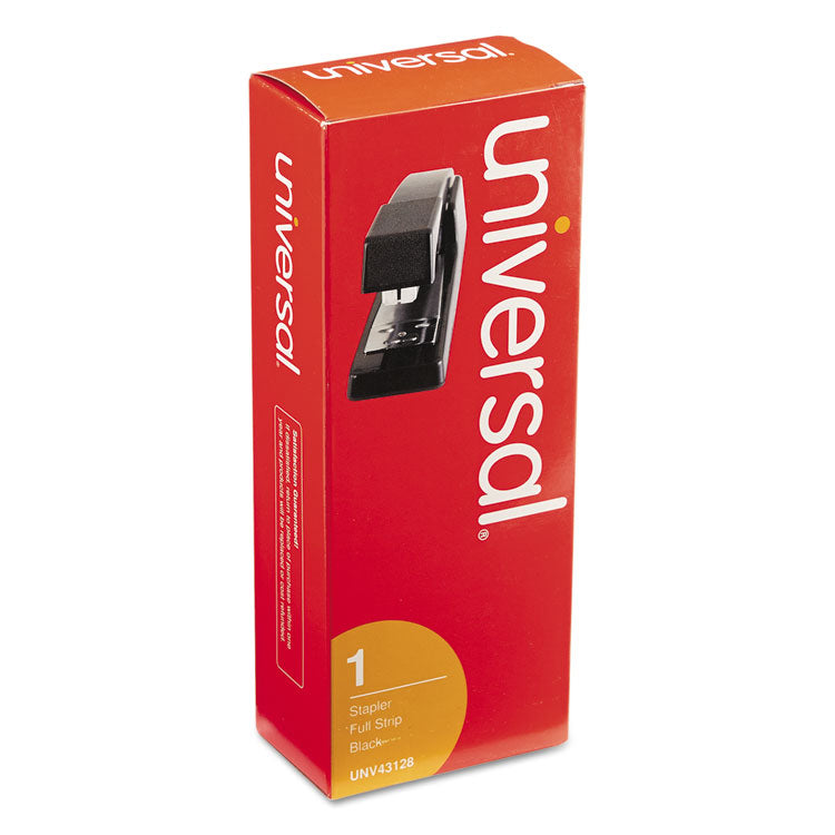 Universal® Classic Full-Strip Stapler, 20-Sheet Capacity, Black (UNV43128) Each