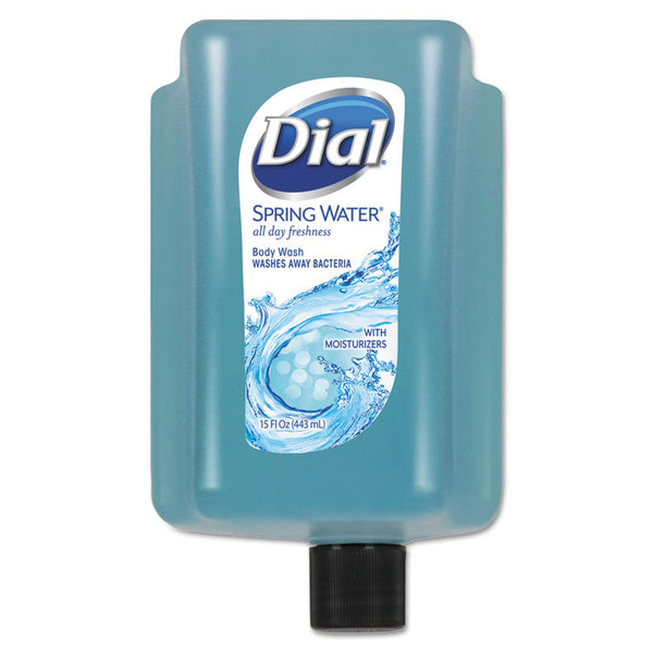 Dial® Professional Body Wash Refill for Versa Dispenser, Spring Water, 15 oz (DIA99804) Case of 6