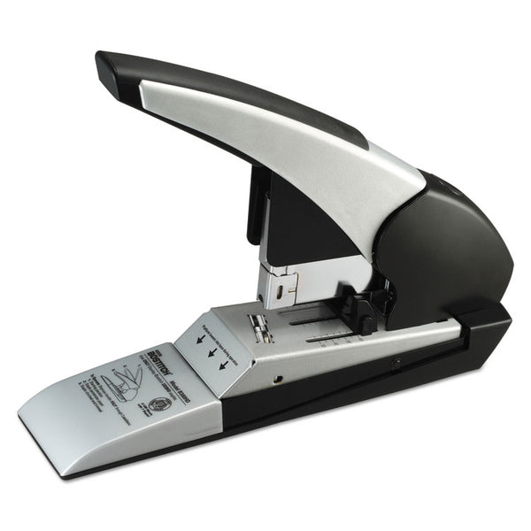 Bostitch® Auto 180 Xtreme Duty Automatic Stapler, 180-Sheet Capacity, Silver/Black (BOSB380HDBLK)