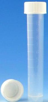 Globe Scientific Storage and/or Transport Tube Plain 10 mL Screw Cap Polypropylene Tube (724921_CS) 500/CS