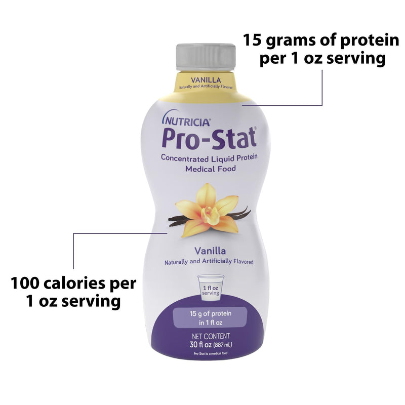 Pro-Stat® Oral Supplement Vanilla Flavor Liquid 30 oz. Bottle (558704_CS) 6/CS