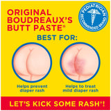 Boudreaux's Butt Paste® Diaper Rash Treatment 4 oz. Tube Scented Cream (637430_EA) 1/EA