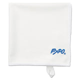 EXPO® Microfiber Cleaning Cloth, 1-Ply, 12 x 12, Unscented, White (SAN1752313) Each