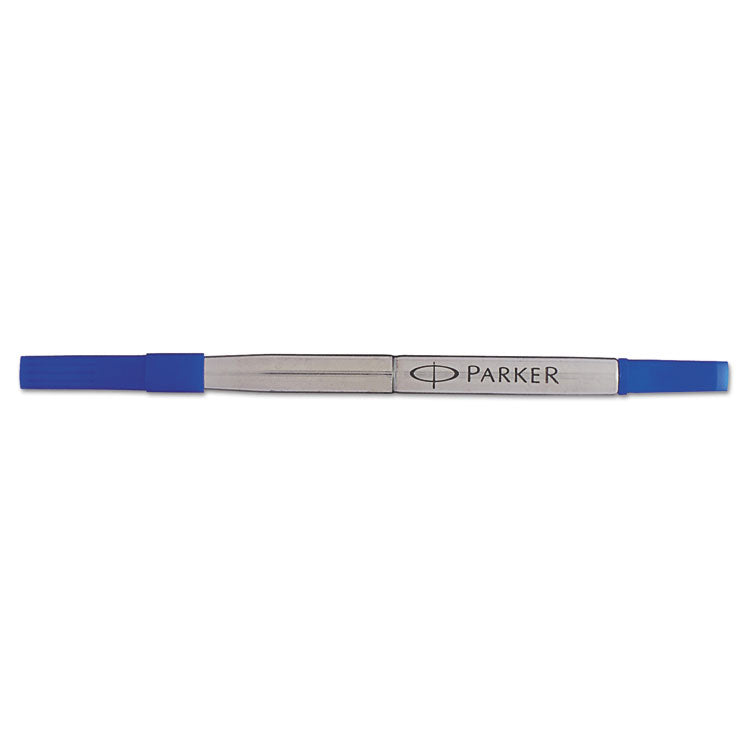 Parker® Refill for Parker Roller Ball Pens, Medium Conical Tip, Blue Ink (PAR1950324) Each