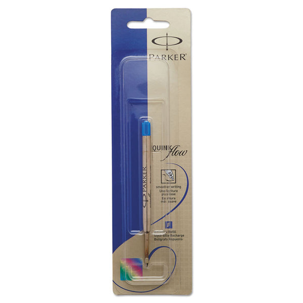 Parker® Refill for Parker Ballpoint Pens, Medium Conical Tip, Blue Ink (PAR1950371)