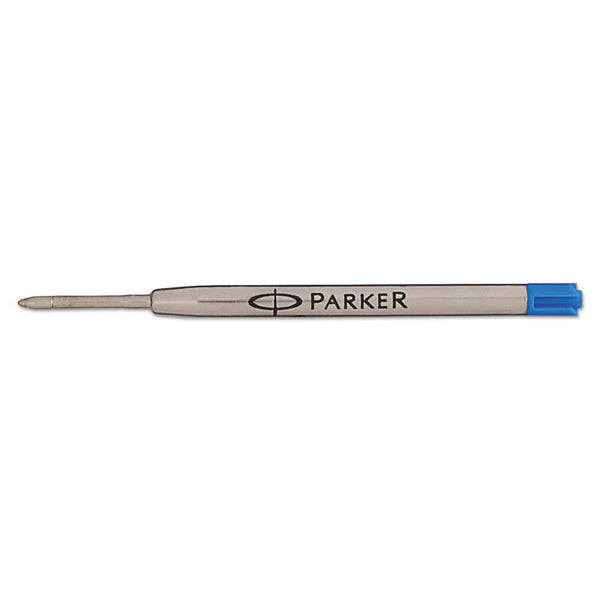 Parker® Refill for Parker Ballpoint Pens, Medium Conical Tip, Blue Ink (PAR1950371)