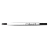 Parker® Refill for Parker Roller Ball Pens, Medium Conical Tip, Black Ink (PAR1950323)