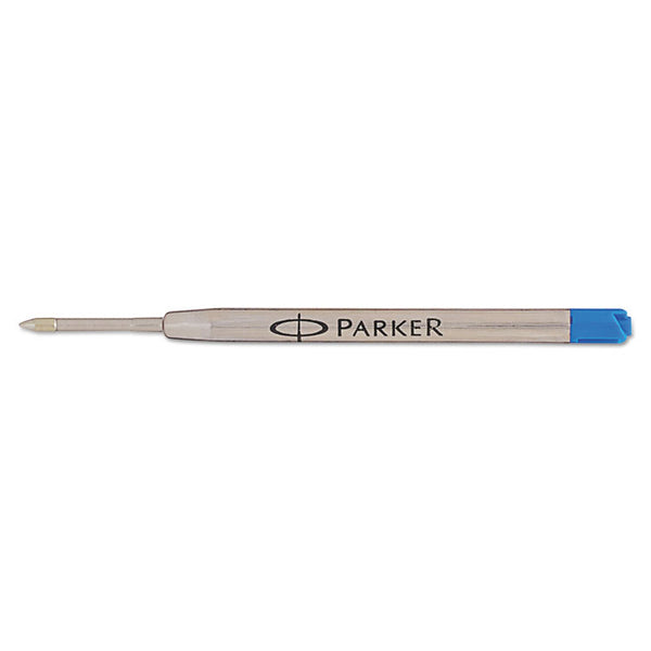 Parker® Refill for Parker Ballpoint Pens, Fine Conical Tip, Blue Ink (PAR1950368)
