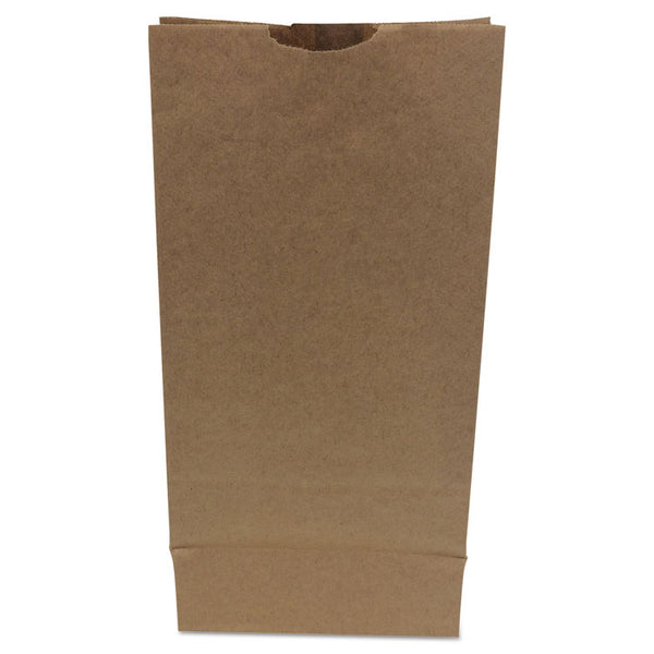 General Grocery Paper Bags, 50 lb Capacity, #10, 6.31" x 4.19" x 13.38", Kraft, 500 Bags (BAGGH10500)