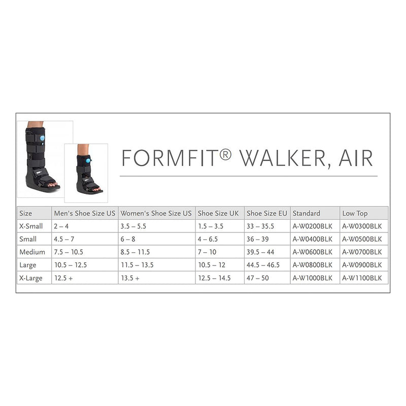 Formfit® Walker Air Air Walker Boot Pneumatic Adult Medium Tall (624383_EA) 1/EA